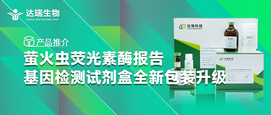 產(chǎn)品推介丨螢火蟲熒光素酶報告基因檢測試劑盒全新包裝升級